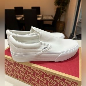 Classic Vans Slip On Platform (Women’s Size 7.5)